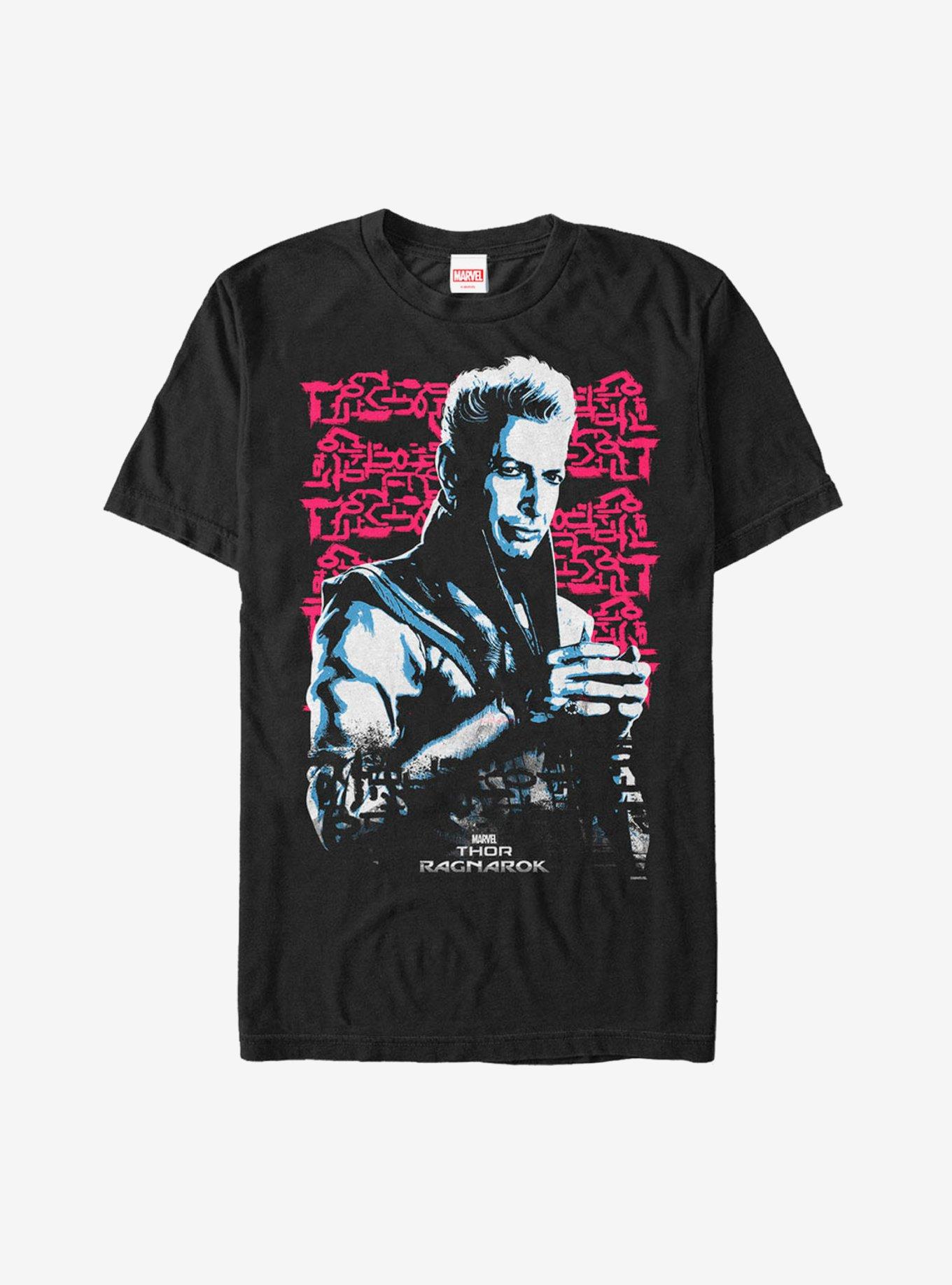 Marvel Thor: Ragnarok Grandmaster Script T-Shirt, BLACK, hi-res