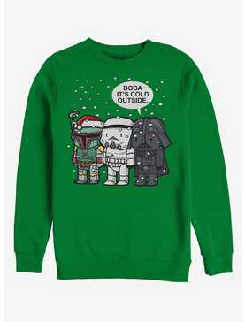Star Wars Christmas Boba It's Cold Outside Sweatshirt, , hi-res