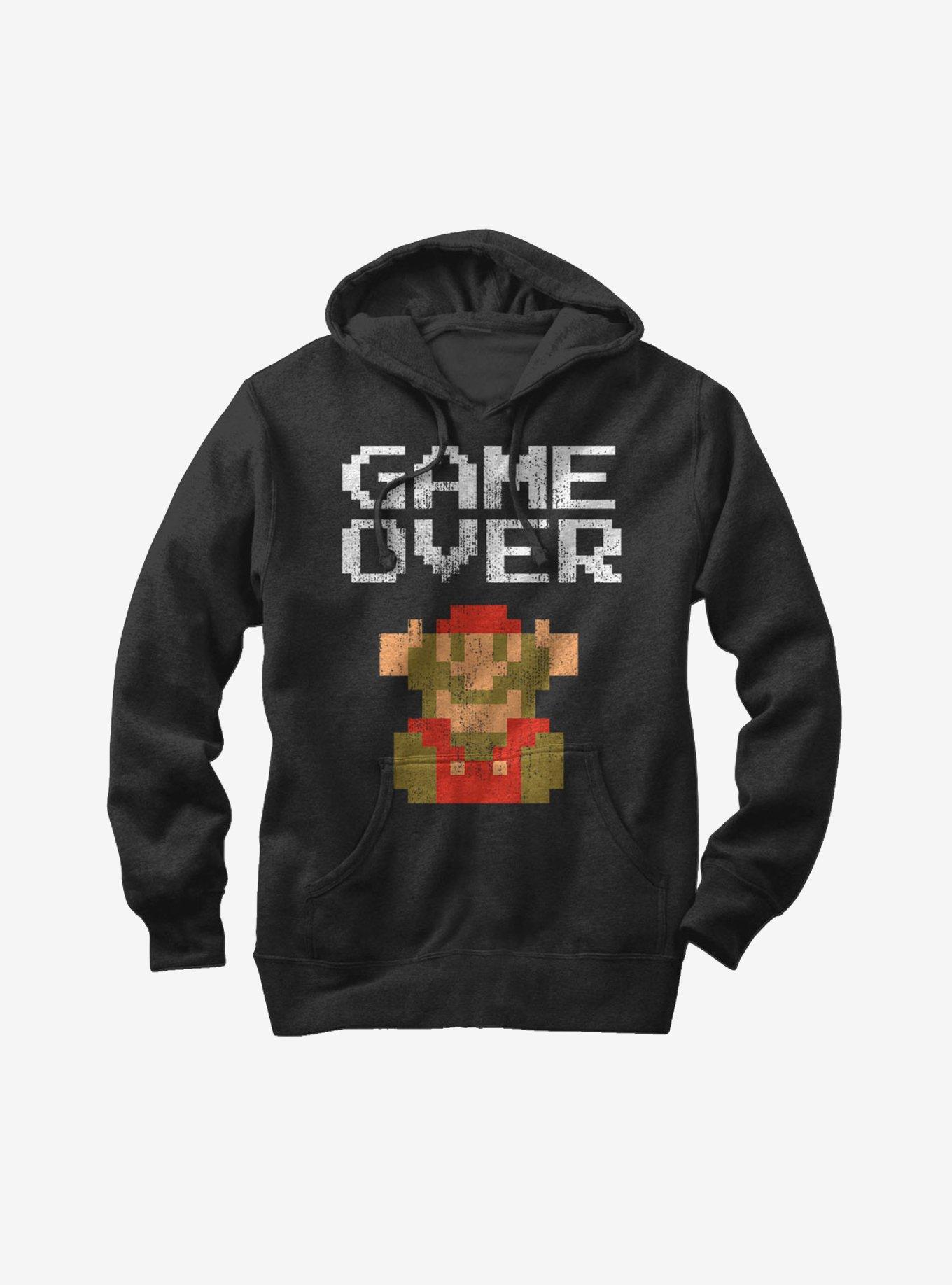 Nintendo Mario Game Over Hoodie