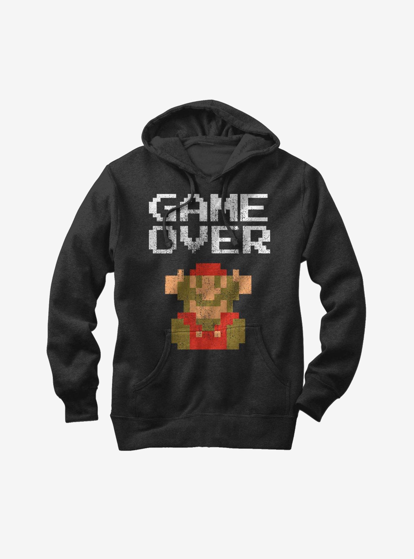 Nintendo Mario Game Over Hoodie, , hi-res