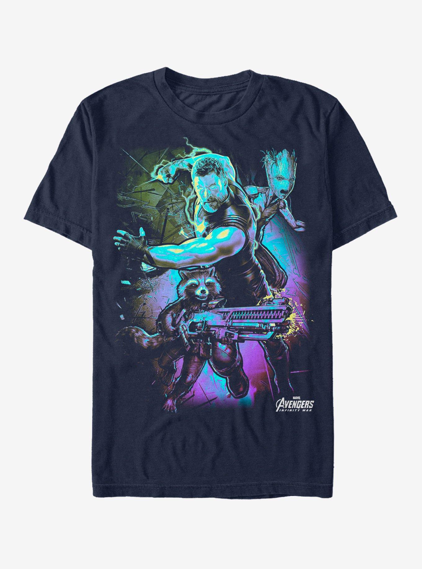 Marvel Avengers: Infinity War Thor Lightning T-Shirt, , hi-res