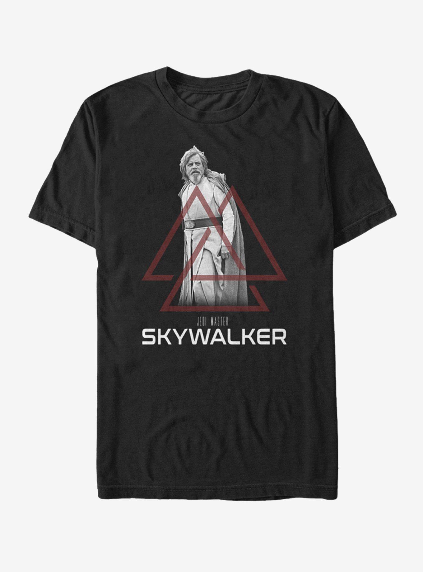 Star Wars Hooded Jedi Master Skywalker T-Shirt, BLACK, hi-res