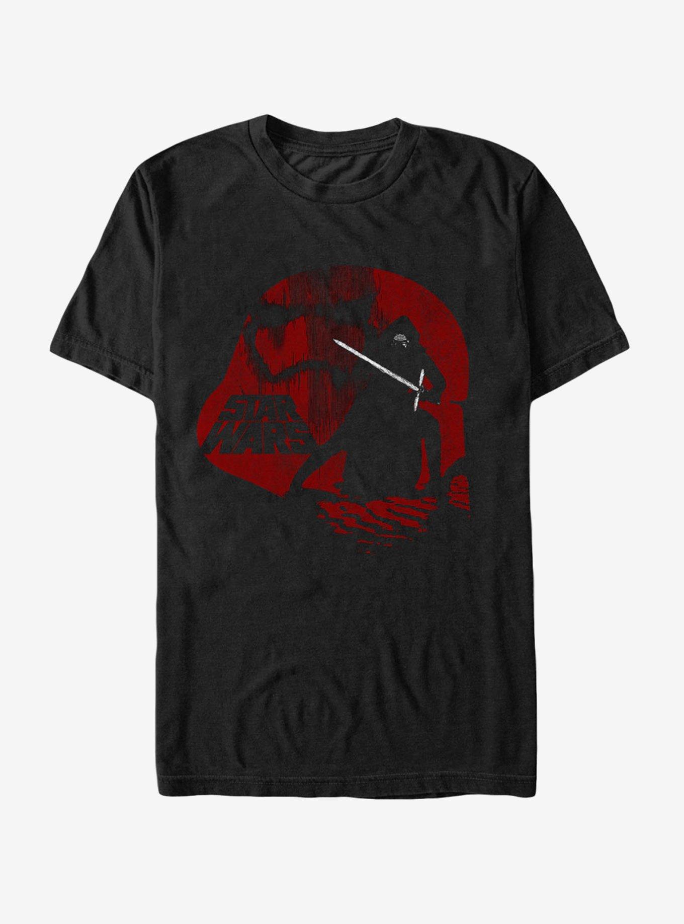 Star Wars Kylo Ren Lightsaber Stance T-Shirt