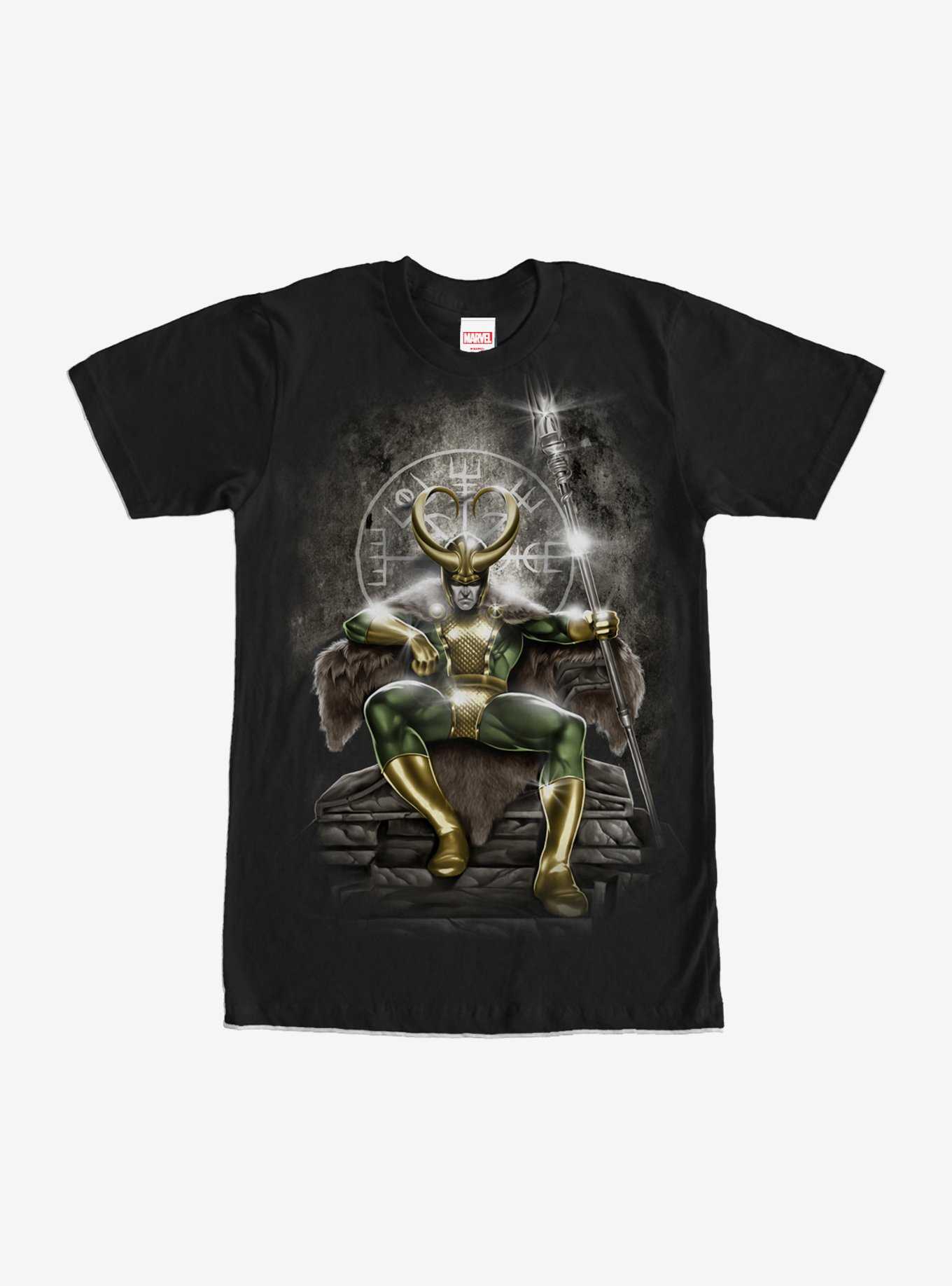 Marvel Loki Throne T-Shirt, , hi-res