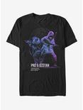 Star Wars Pao Bistan Galaxy Print T-Shirt, BLACK, hi-res