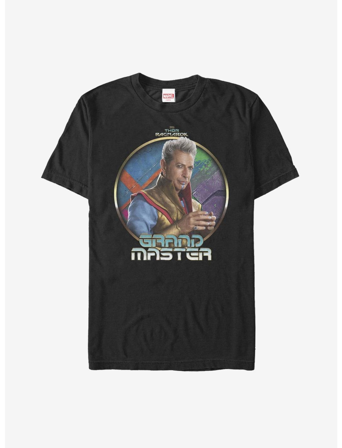 Marvel Thor: Ragnarok Grandmaster Circle T-Shirt, BLACK, hi-res