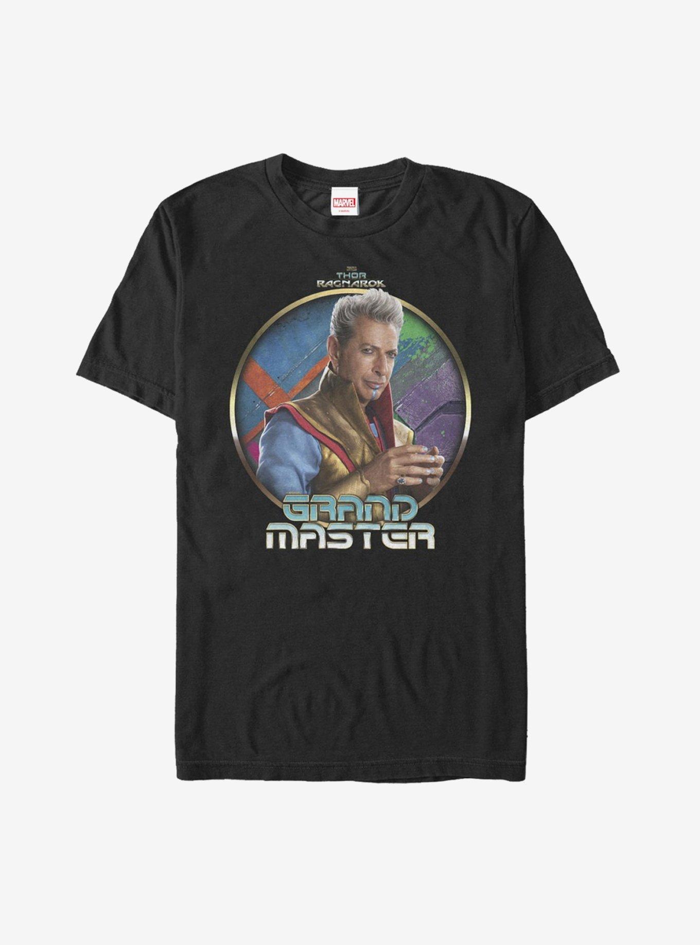 Marvel Thor: Ragnarok Grandmaster Circle T-Shirt, BLACK, hi-res