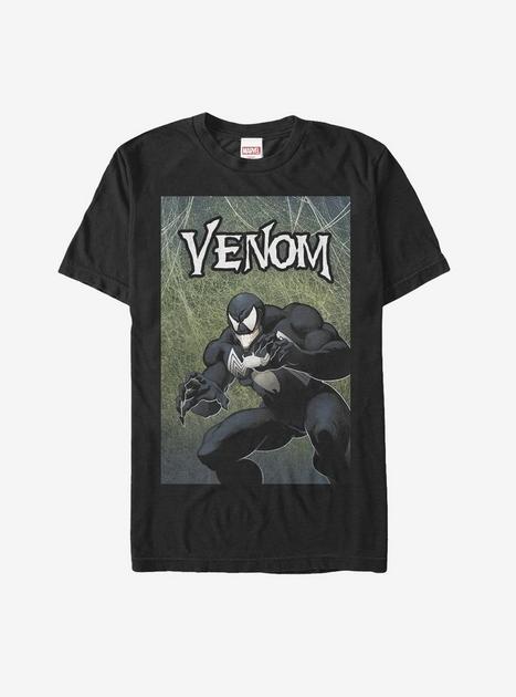 Marvel Venom Smile T-Shirt - BLACK | Hot Topic