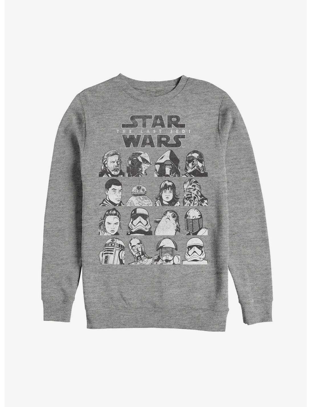 Star Wars Character Page Sweatshirt, ATH HTR, hi-res