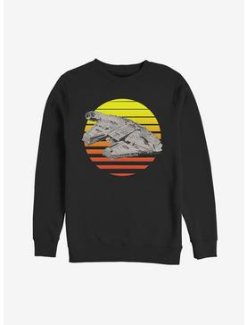Star Wars Millennium Falcon Sunset Sweatshirt, , hi-res