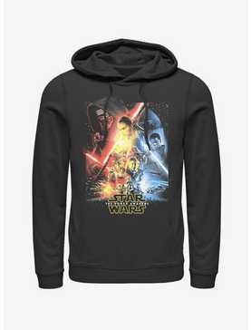 Star Wars Episode VII The Force Awakens Cool Poster Hoodie, , hi-res