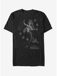 Disney Ariel Grayscale T-Shirt, BLACK, hi-res