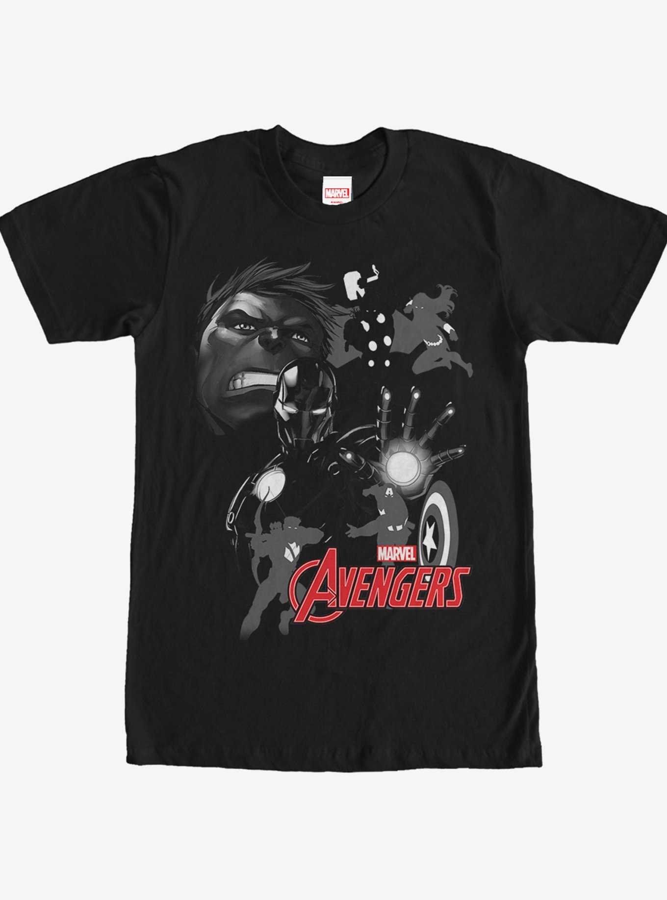 Marvel Avengers Grayscale T-Shirt, , hi-res