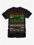 Star Wars Boba Fett Ugly Christmas Sweater T-Shirt, BLACK, hi-res