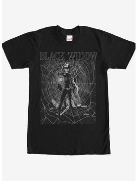 Plus Size Marvel Black Widow Web T-Shirt, , hi-res
