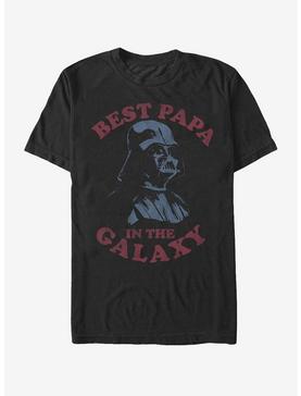 Plus Size Star Wars Darth Vader Best Papa In The Galaxy T-Shirt, , hi-res