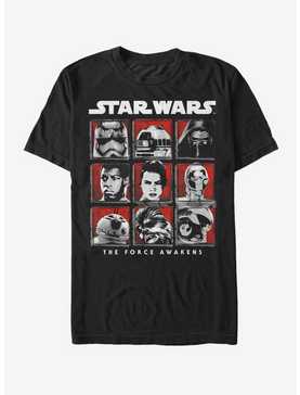 Star Wars Episode VII The Force Awakens Cast T-Shirt, , hi-res