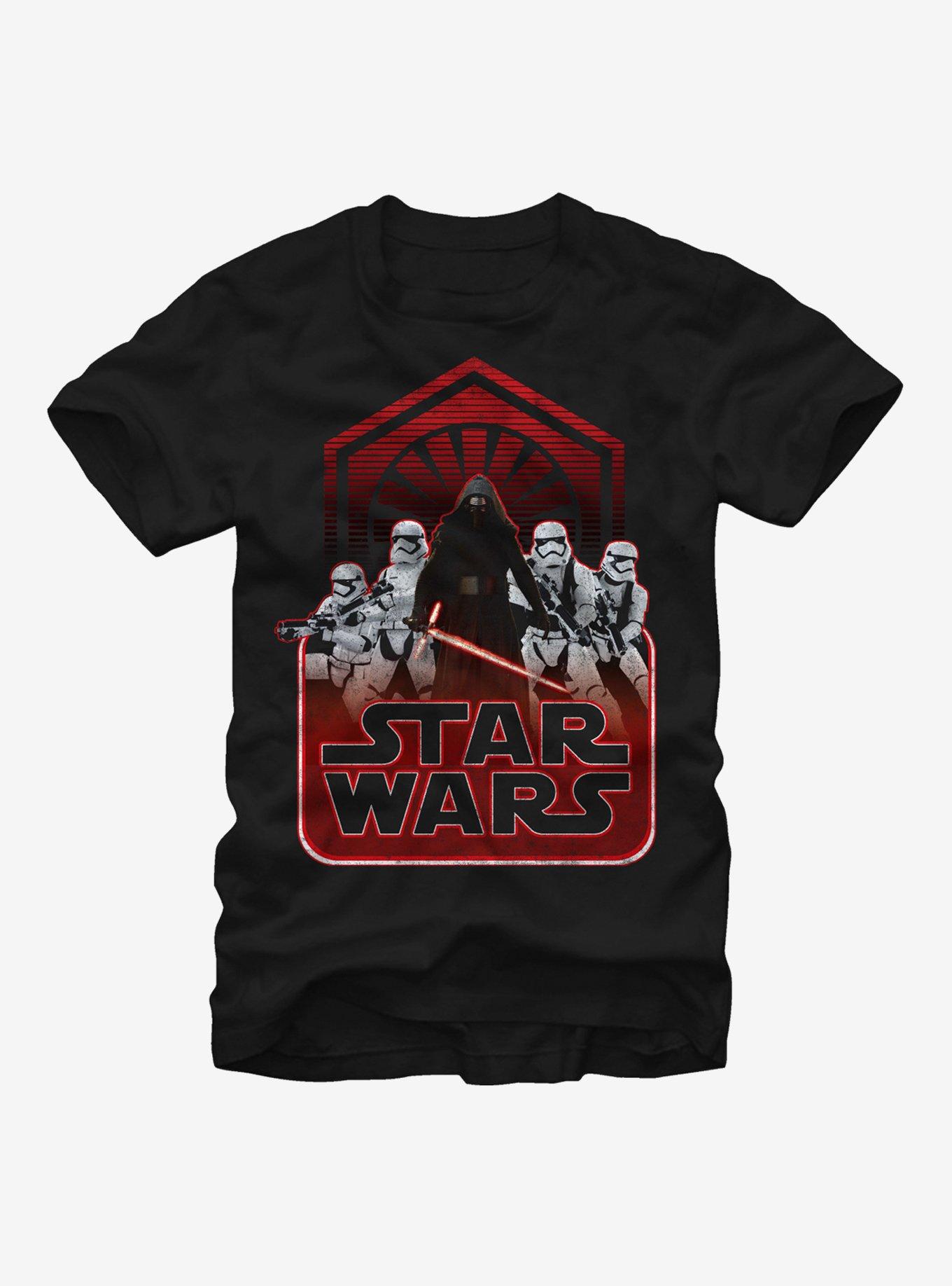 Star Wars First Order Kylo Ren T-Shirt, BLACK, hi-res
