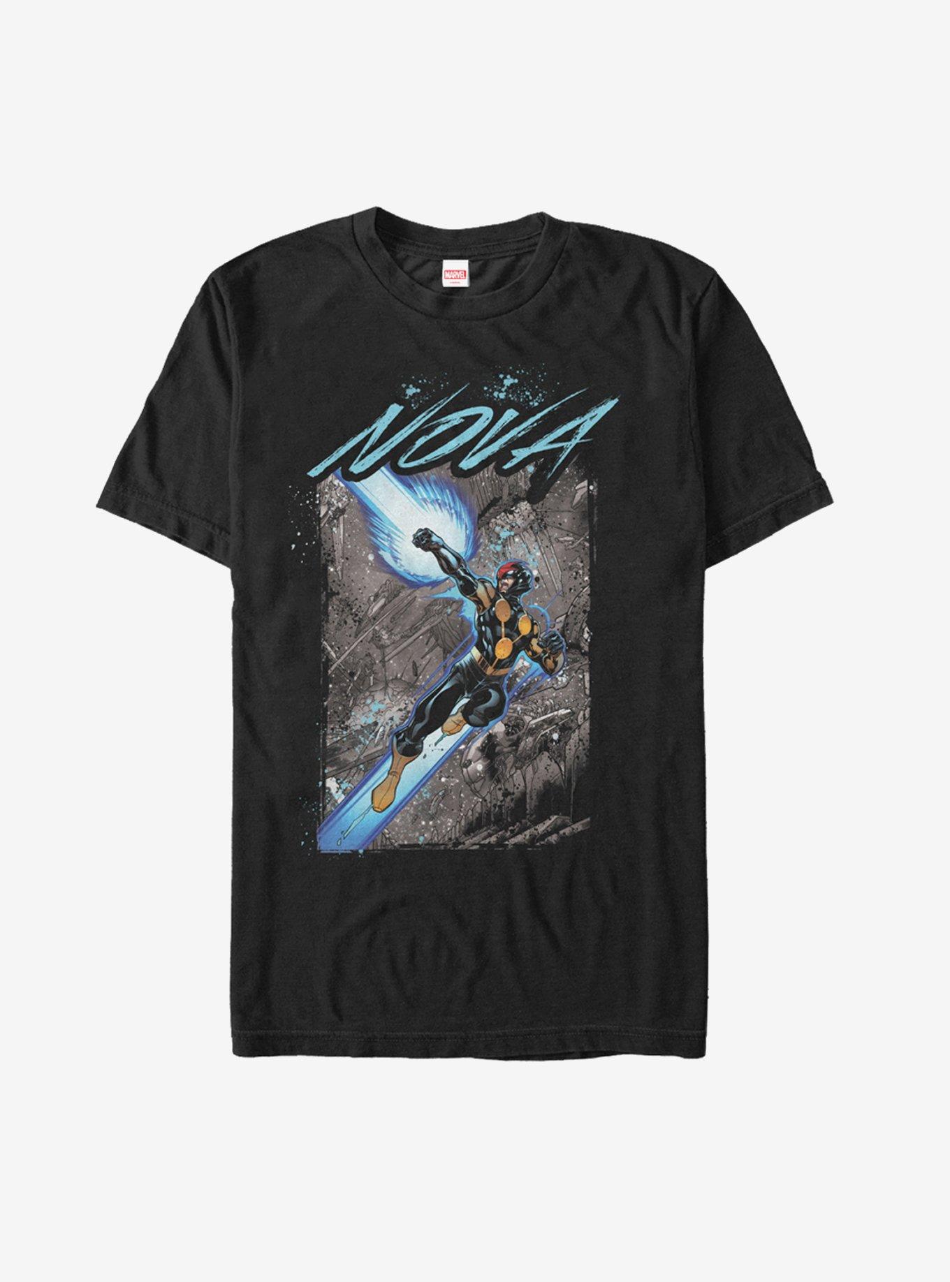 Marvel Nova Blast T-Shirt, BLACK, hi-res