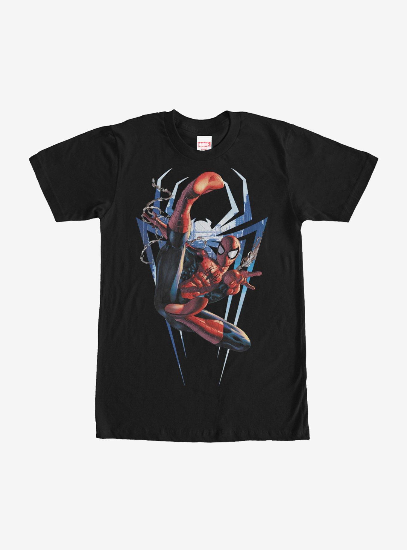 Marvel Spider-Man Flying Kick T-Shirt, , hi-res