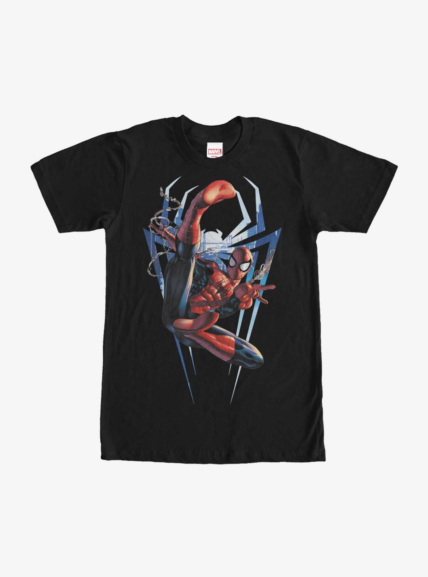Marvel Spider-Man Flying Kick T-Shirt, , hi-res