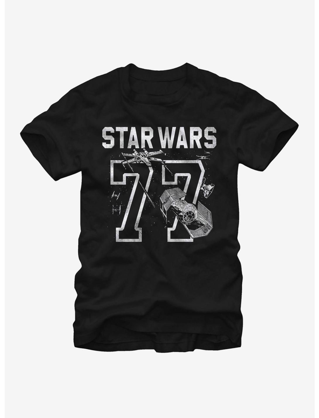 Star Wars Star Wars 77 Athletic Print T-Shirt, BLACK, hi-res