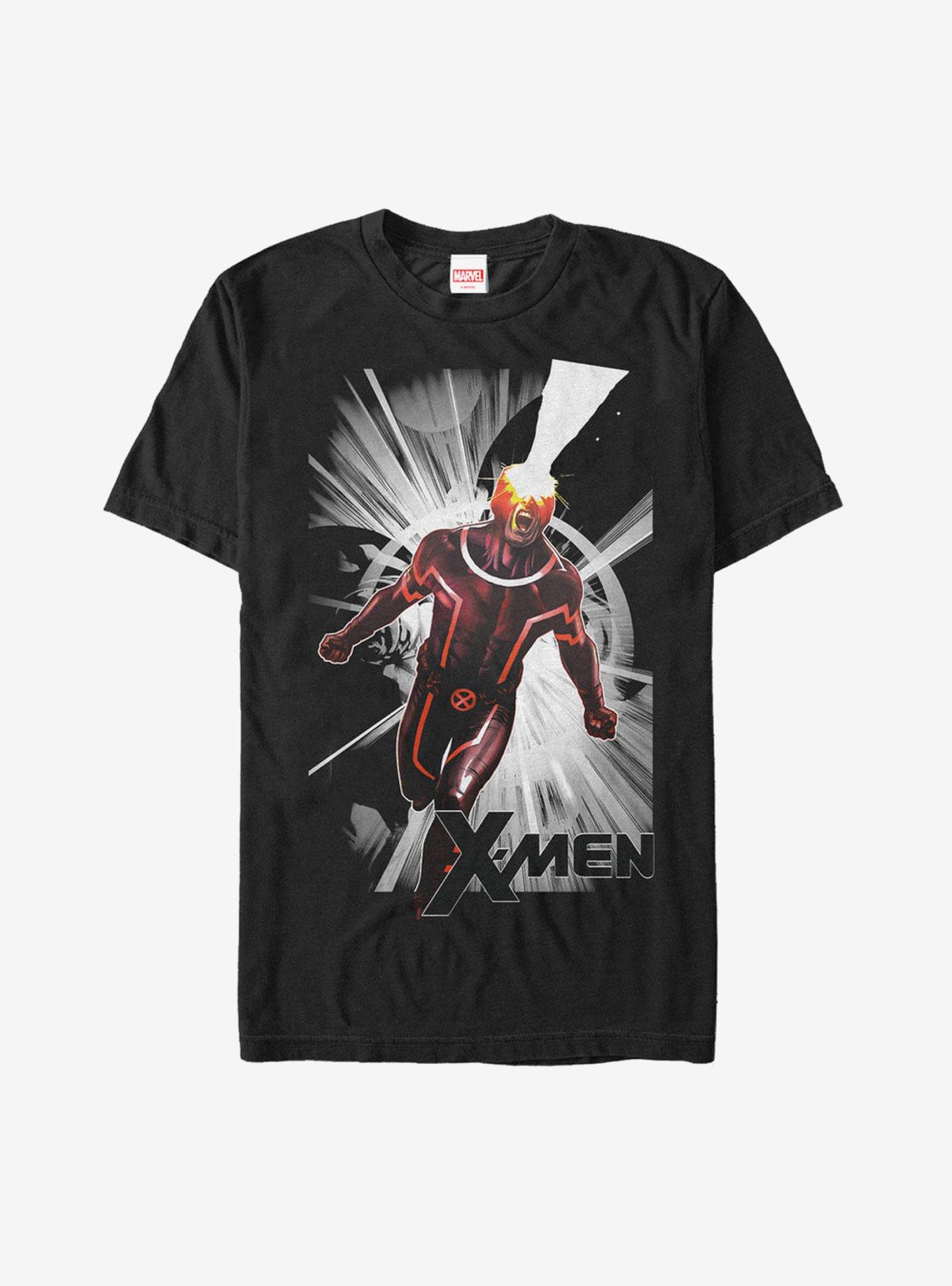 Marvel X-Men Cyclops Laser T-Shirt - BLACK | Hot Topic