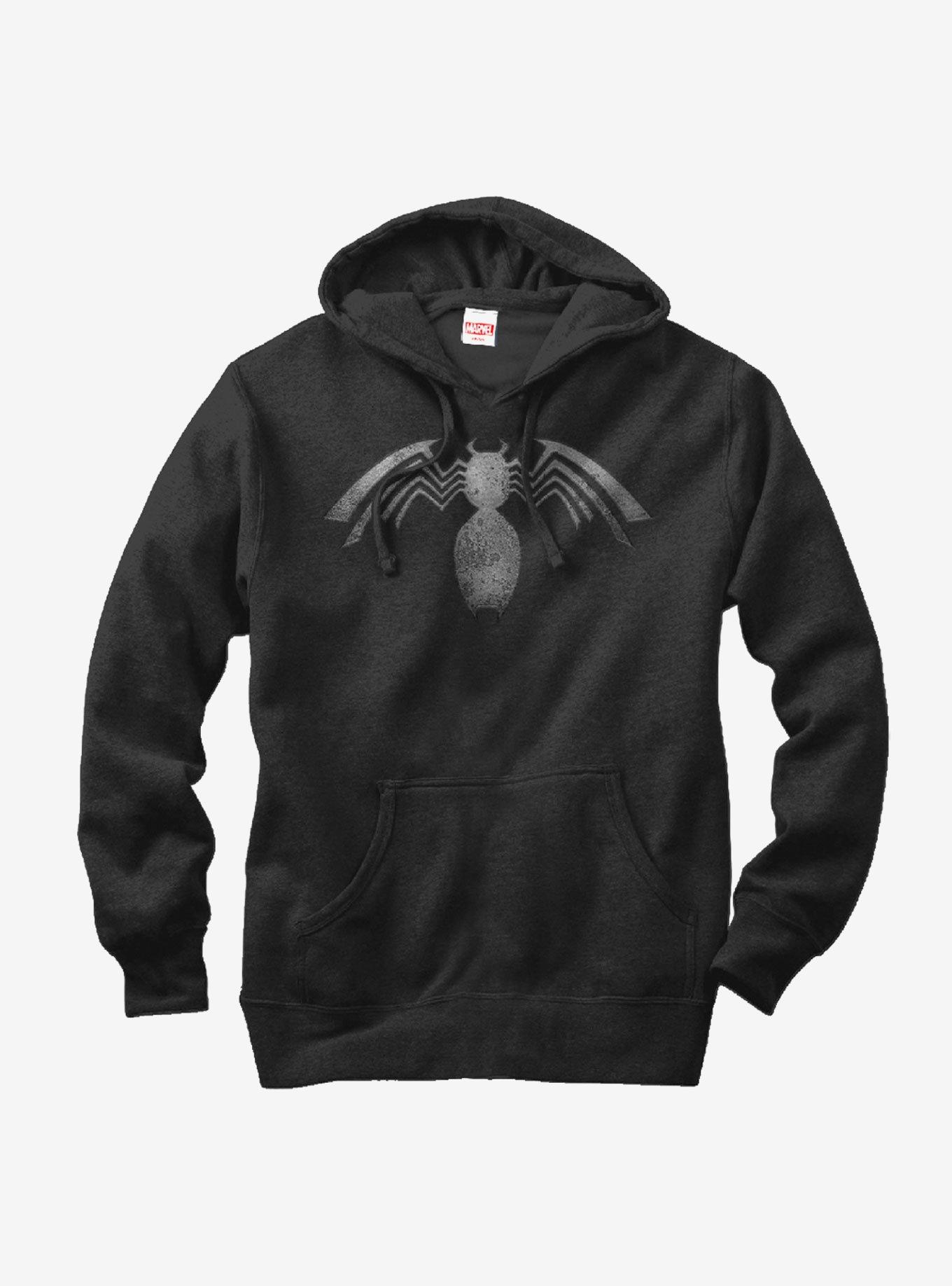 Marvel Venom Logo Hoodie, BLACK, hi-res