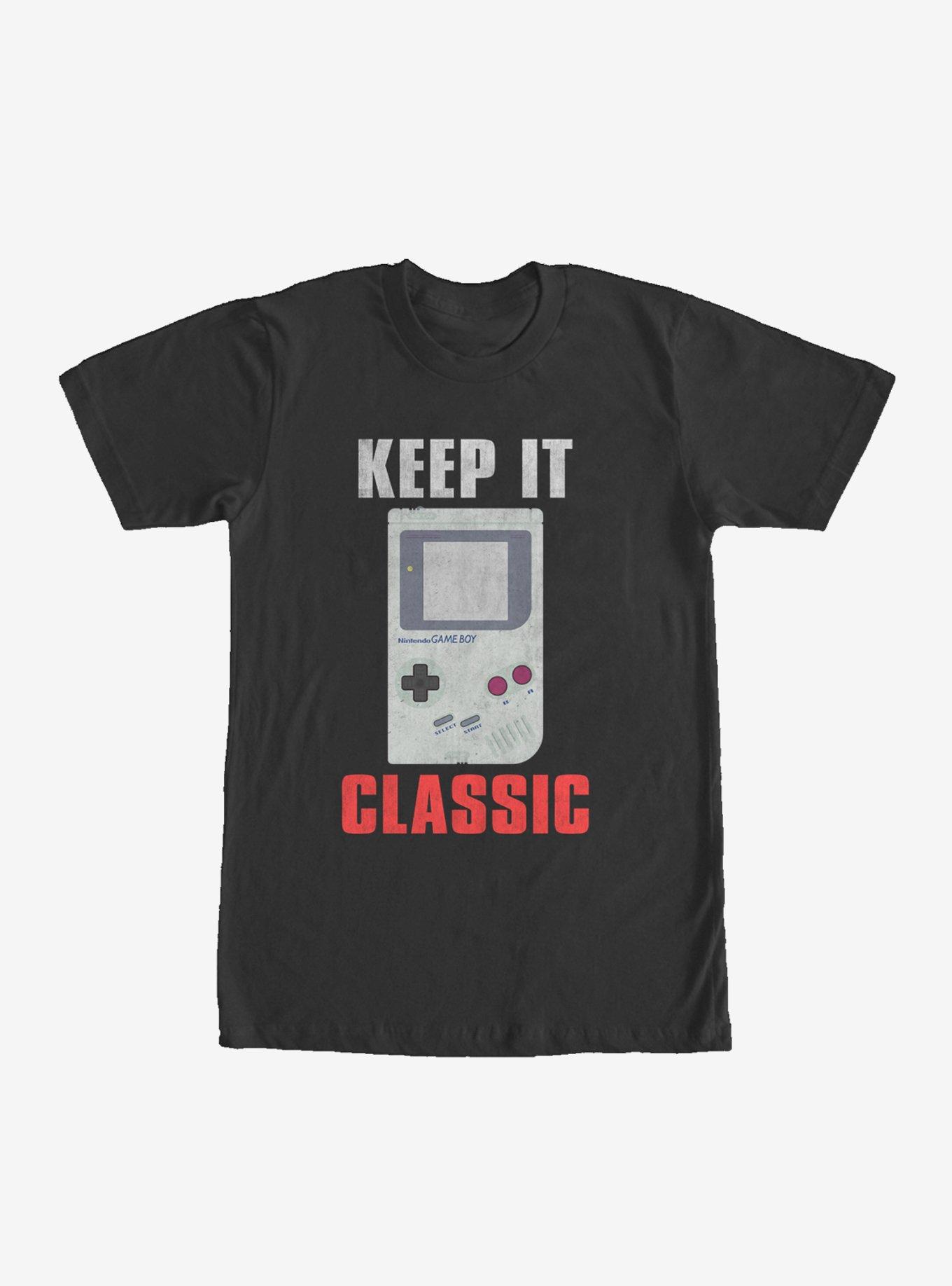 Nintendo Game Boy Keep it Classic T-Shirt, BLACK, hi-res