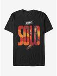 Star Wars Solo A Star Wars Story Han Movie Poster T-Shirt, BLACK, hi-res