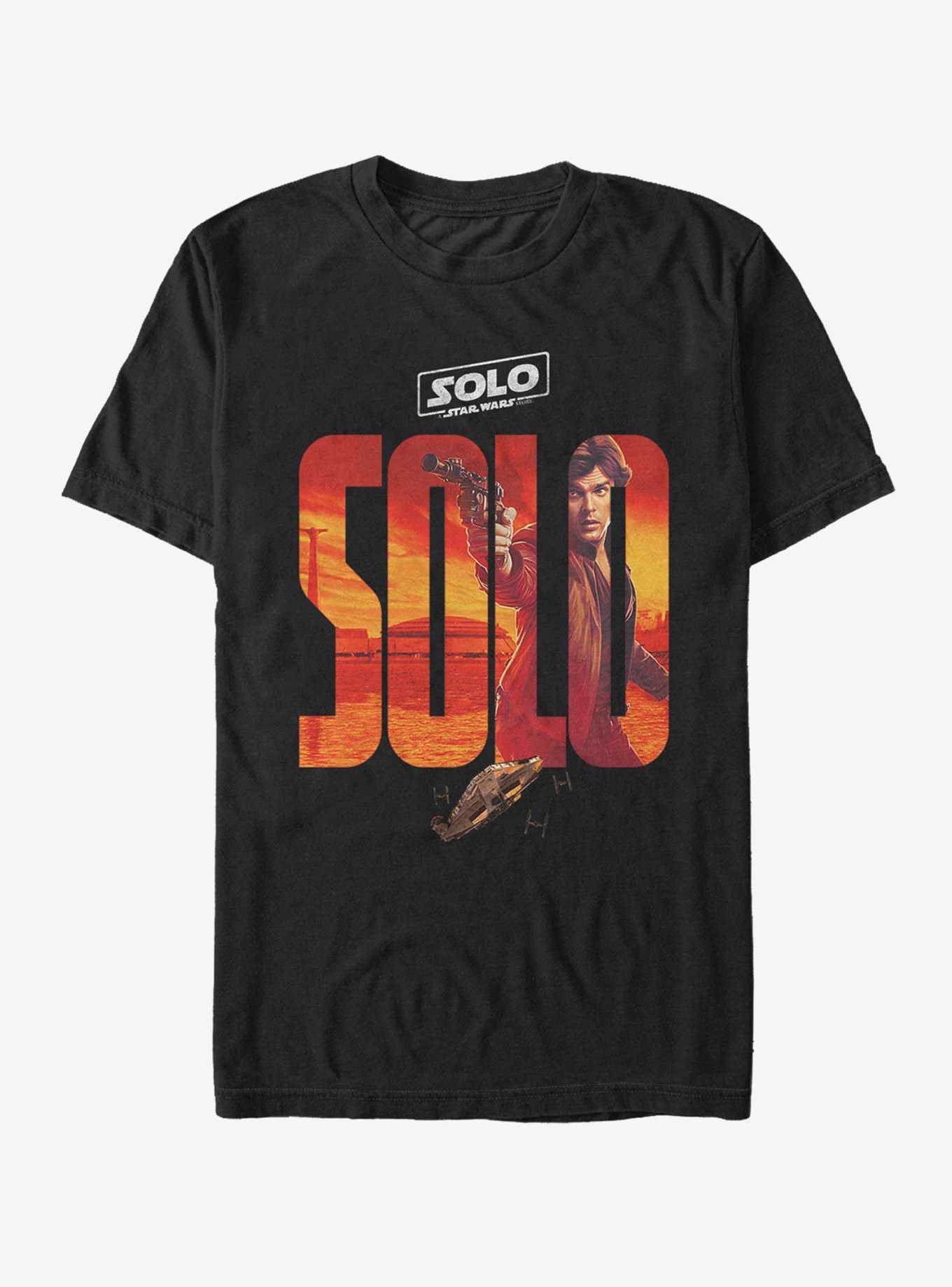Star Wars Solo A Star Wars Story Han Movie Poster T-Shirt, , hi-res