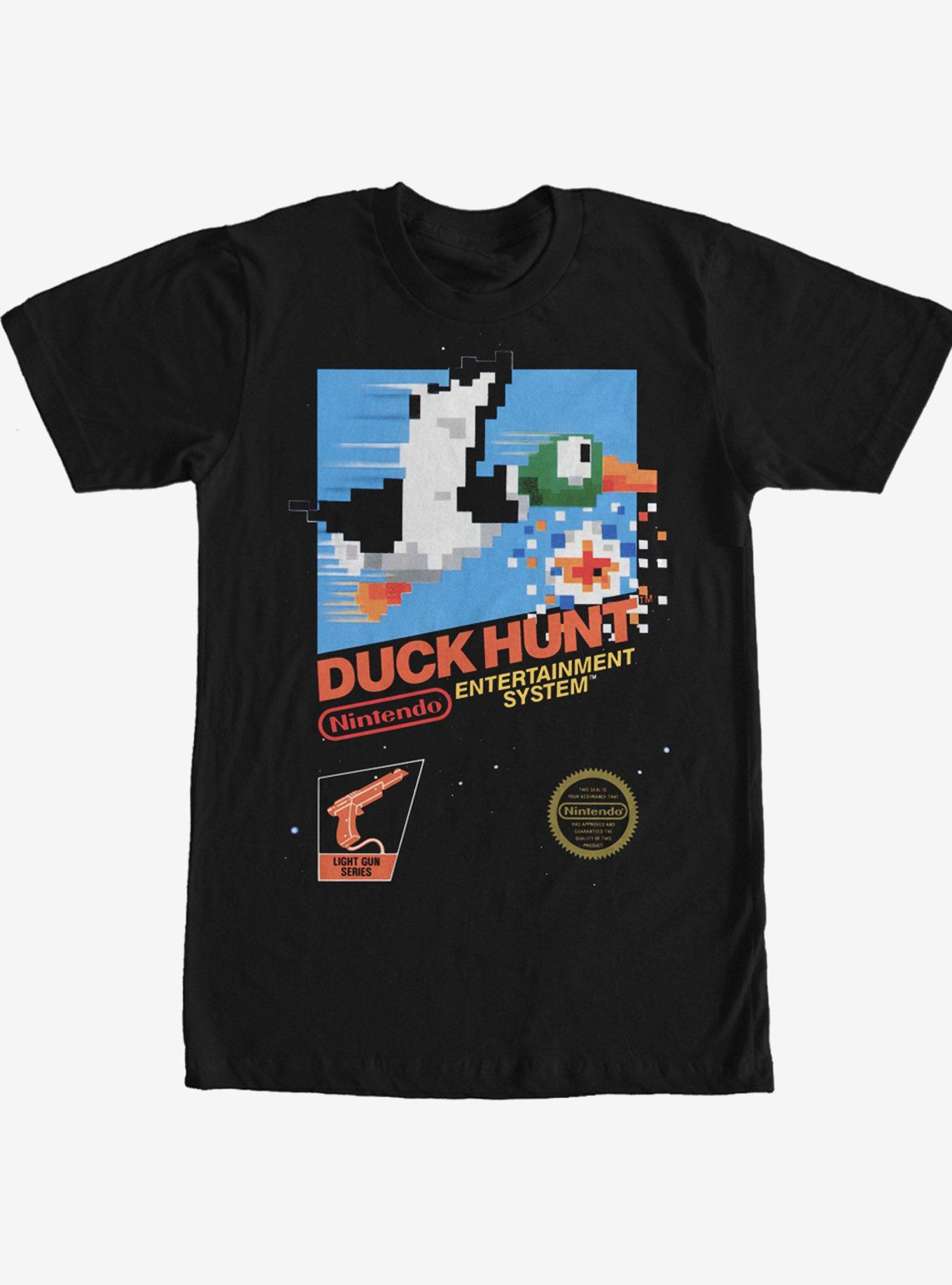 Nintendo NES Duck Hunt T-Shirt, BLACK, hi-res