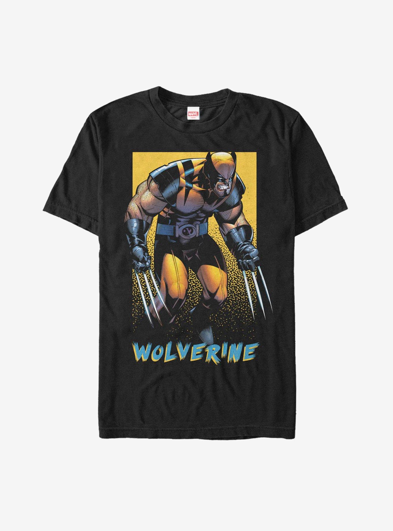 Marvel X-Men Wolverine Classic T-Shirt, BLACK, hi-res