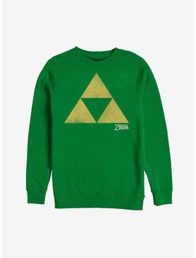 Nintendo Legend of Zelda Classic Triforce Sweatshirt, , hi-res