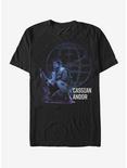 Star Wars Cassian Galaxy Print T-Shirt, BLACK, hi-res