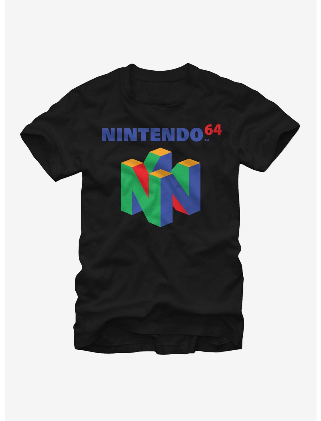 Nintendo Classic N64 T-Shirt, BLACK, hi-res
