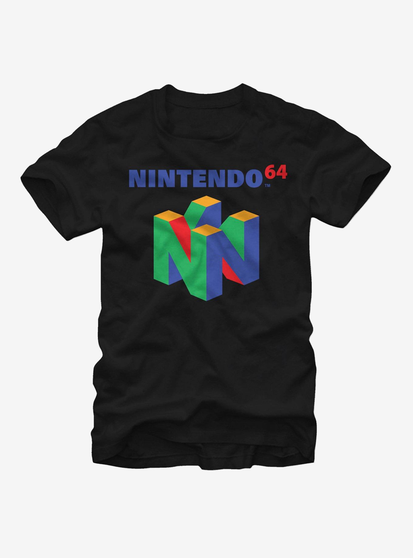 Nintendo Classic N64 T-Shirt, BLACK, hi-res