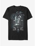 Star Wars C2-B5 Symbol T-Shirt, BLACK, hi-res