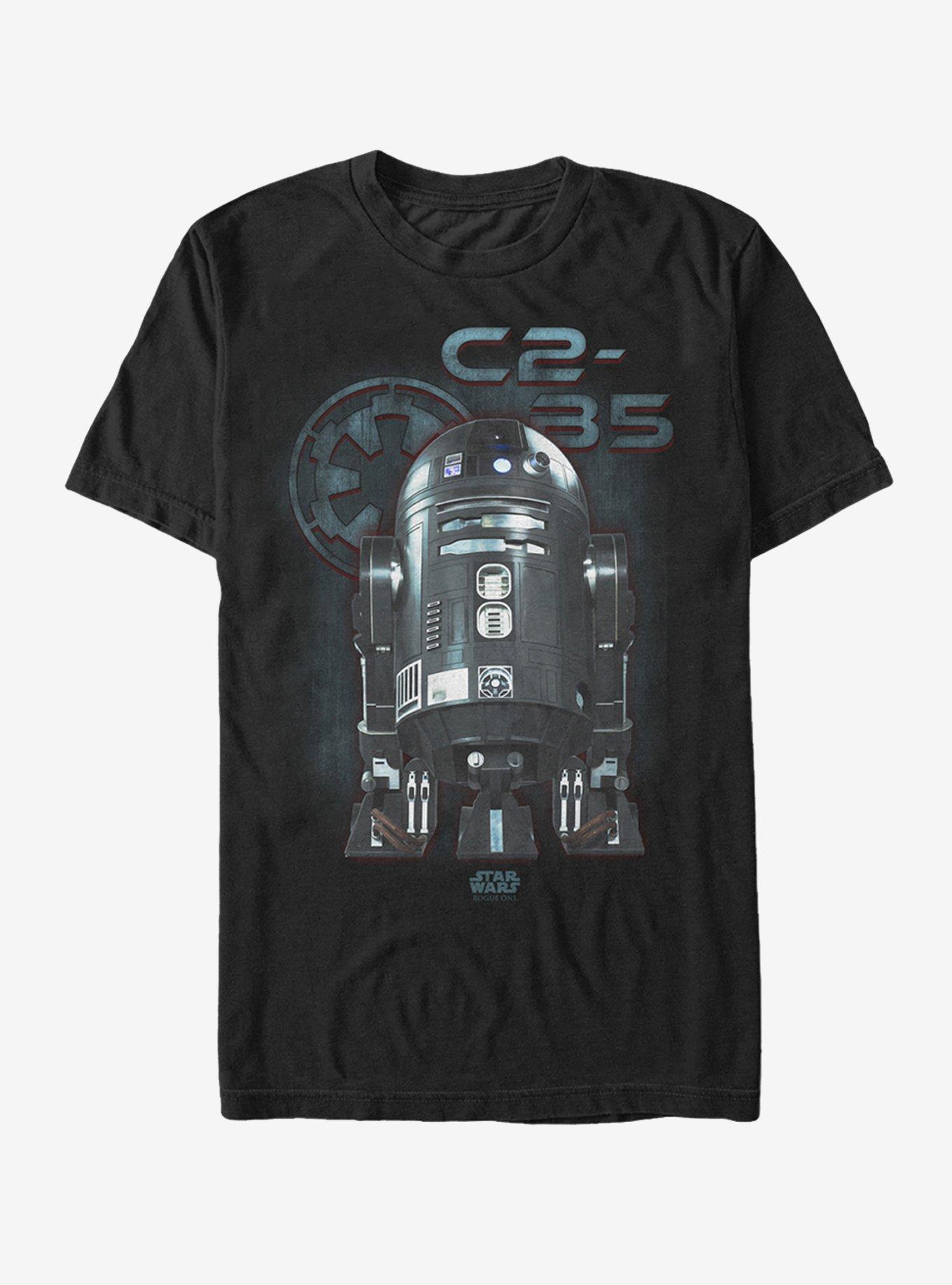 Star Wars C2-B5 Symbol T-Shirt, BLACK, hi-res