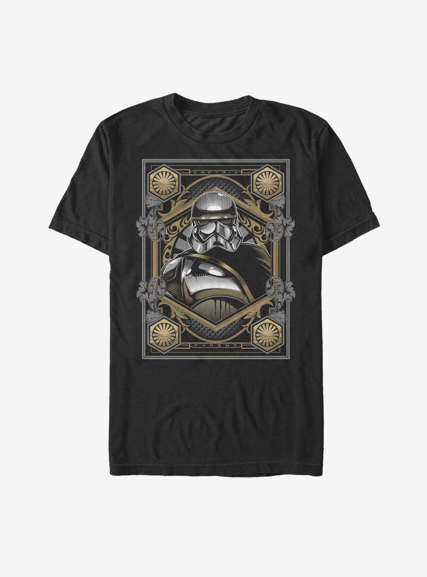 Star Wars Captain Phasma Card T-Shirt, , hi-res