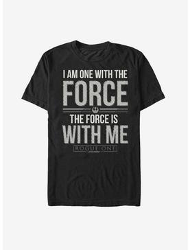 Star Wars Chirrut Force is with Me T-Shirt, , hi-res