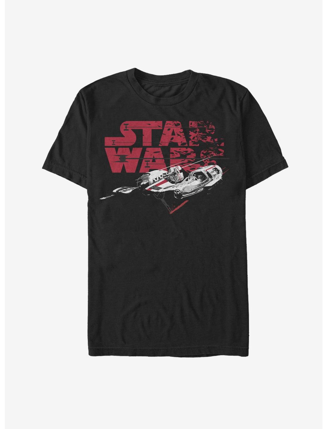 Star Wars Crait Speeder T-Shirt, BLACK, hi-res