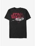 Star Wars Crait Speeder T-Shirt, BLACK, hi-res