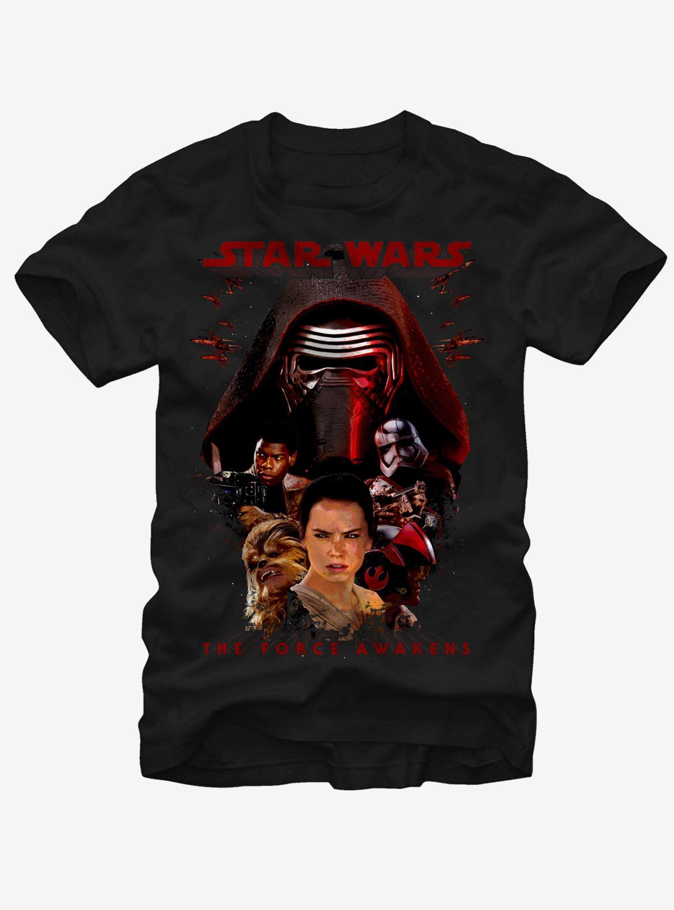 Star Wars Episode VII Kylo Ren and Rey T-Shirt, , hi-res