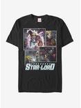 Marvel Guardians of the Galaxy Star-Lord Collage  T-Shirt, BLACK, hi-res