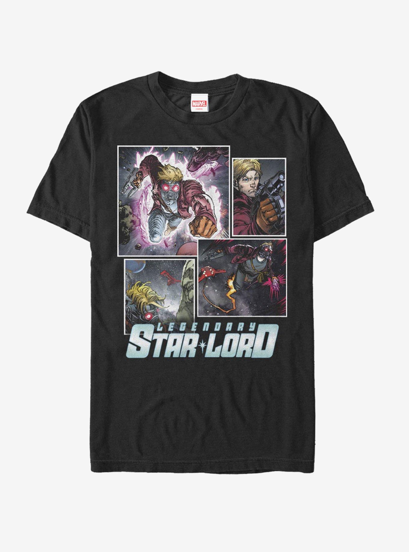 Marvel Guardians of the Galaxy Star-Lord Collage  T-Shirt, , hi-res