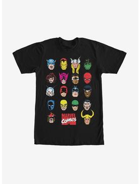 Marvel Hero Portrait Bingo T-Shirt, , hi-res
