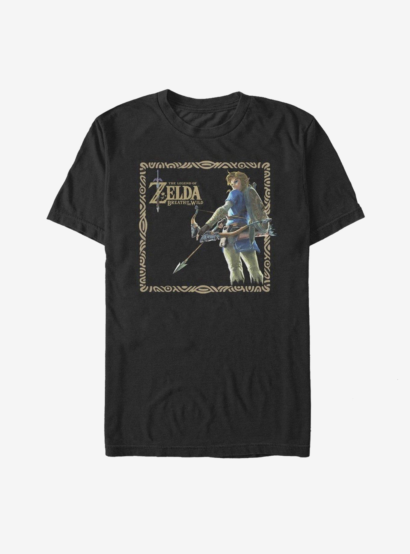 Nintendo Legend of Zelda Breath of the Wild Frame T-Shirt, , hi-res