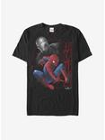 Marvel Spider-Man Homecoming Iron Man Grayscale T-Shirt, BLACK, hi-res