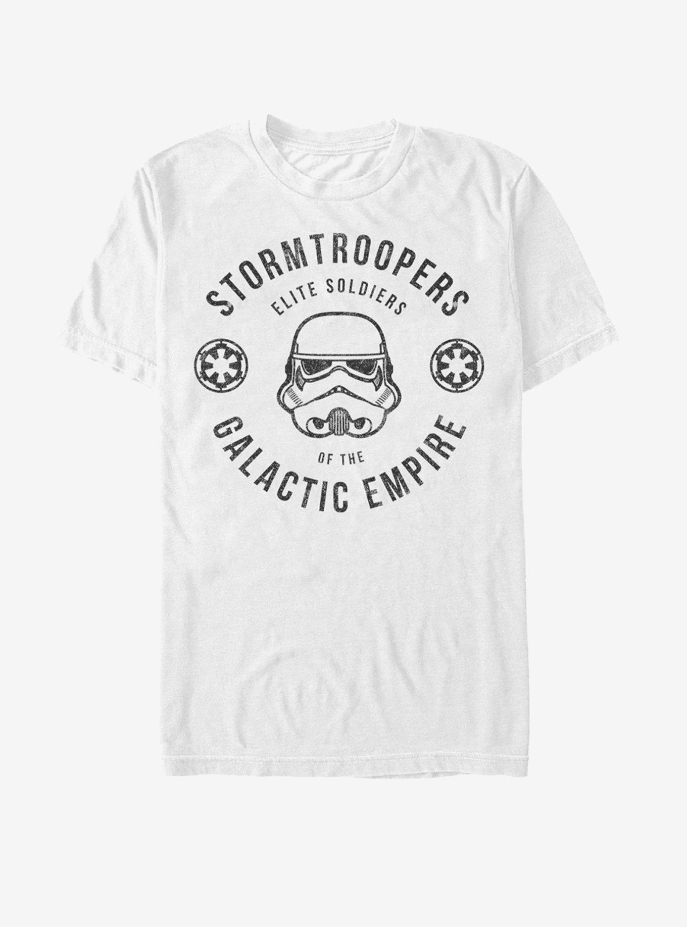 Star Wars Stormtrooper Elite Soldier Uniform T-Shirt, WHITE, hi-res